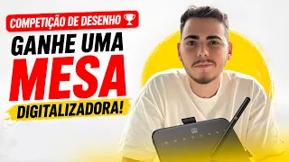 Como ganhar uma mesa digitalizadora participando de um concurso de desenho