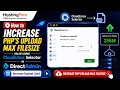 How to Increase PHP Upload Max Filesize Using CloudLinux Selector in DirectAdmin HostingTom