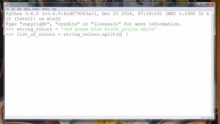 How to Convert String to List in Python programming language - example split method