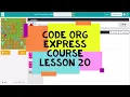 Code org Lesson 20 - Code Org Express Course Lesson 20 Until Loops in Maze