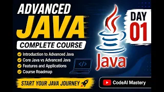 Advanced Java Course 2026 Day 1 Introduction Roadmap