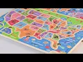 Montessori Mama Wooden USA World Map Puzzles for Kids
