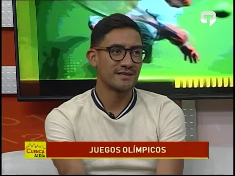 Daniel Pintado Campeón olímpico y Elizabeth Bravo Triatleta olímpico 