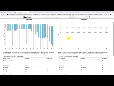 Denoising sequence data with DADA2