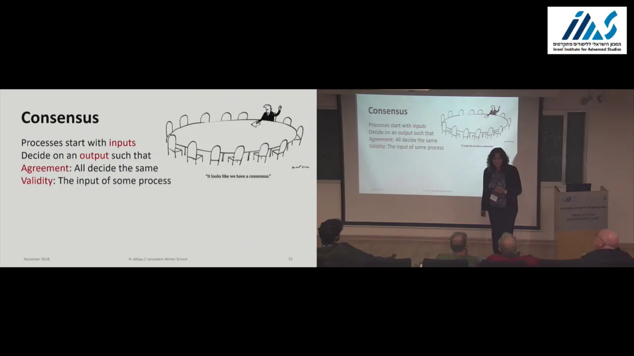 Hagit Attiya - Agreement and the Ordering of Events in a Distributed System