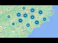 Hundreds of thousands Duke Energy customers without power in the Carolinas as Debby moves through