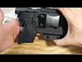 Ruger Security 380 Light Bearing Holster with Olight Mini 2 Valkyrie from modded IWB holster