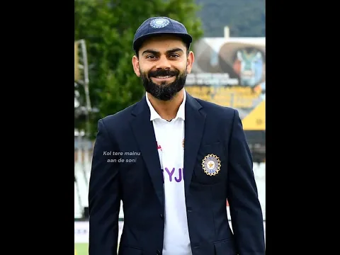 Not just a blazer… it was an emotion🥺💙 #ViratKohli