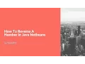 How To Reverse A Number In Java Netbeans