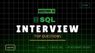 SQL Interview Question Conditional Aggregation Explained Count Males Females