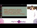 Lightning Talk Micropython - Python for embedded Systems by Kalpit Champanery