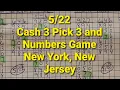 Cash 3 Pick 3 Strategies New Jersey and New York