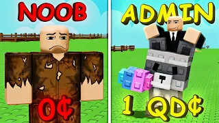 $0 To $1 QUADRILLION Using ADMIN In Grow A Garden 🍅 (MEMES)