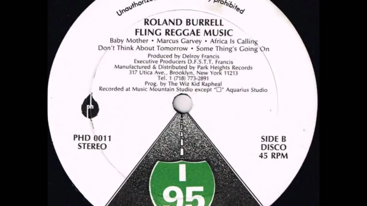 Roland Burell - Don't Think About Tomorrow - LP I 95 - KILLER DIGI ROOTS 80'S DANCEHALL Roland Burell - Don't Think About Tomorrow - LP I 95 - KILLER DIGI ROOTS 80'S DANCEHALL