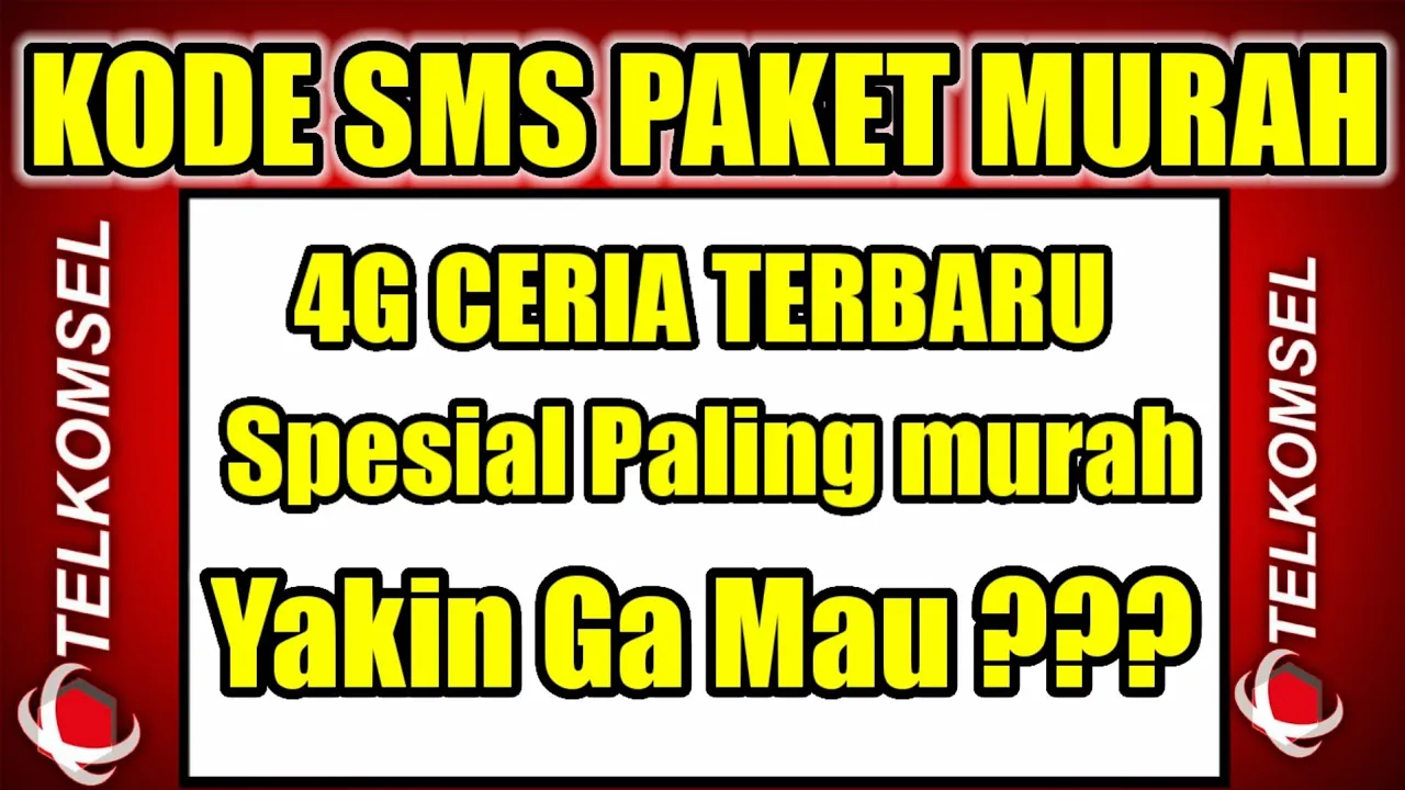 Paket SMS Telkomsel | Cara Daftar Paket SMS Telkomsel Terbaru 2022