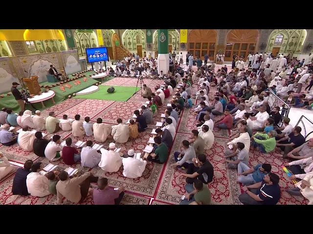 ⁣القارئ السيد رضا نصر الدين || المحفل القرآني في ذكرى عيد الغدير الاغر 1439هـ