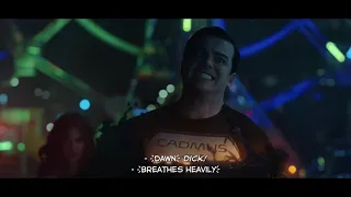 titans season 2 episode 13 scene restrain the kid of steel