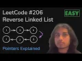 Reverse Linked List - Pointers Explained LeetCode 206 Python Easy