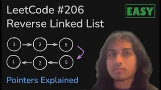 Reverse Linked List - Pointers Explained LeetCode 206 Python Easy