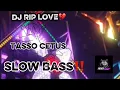 DJ RIP LOVE 💔X TASSO CETUS || SLOW BASS‼️SDPRO AUDIO TUBAN