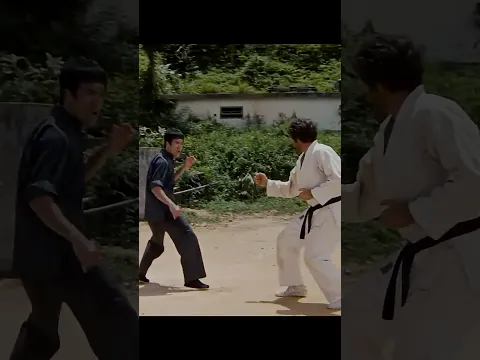 Bruce Lee vs Karate The Way Of The Dragon #shorts  #martialarts #brucelee #kungfu #fightscenes