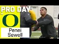 Penei Sewell FULL Pro Day Highlights