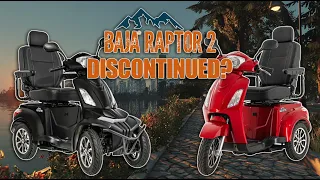Mobility Scooter News Pride Mobility is discontinuing the Baja Raptor 2 Mobility Scooter