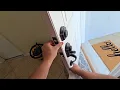 Kwikset Montara Front Door Lock Handle and Deadbolt Set Complete Installation Guide