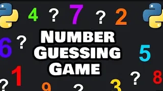 Python Number Guessing Game Beginner Python Project with Source Code
