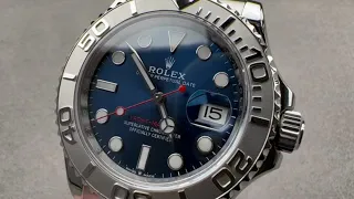 Rolex Yacht Master BLUE Dial 126622-0002 - Hands-on Review and Feature Overview