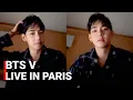 Download Lagu 🔴[ENG SUB] BTS Taehyung Weverse Live in Paris (05.07.2025) | V 뷔 Celine fashion show 2025