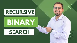Recursive Binary Search Learn Algorithms with Coders Arcade