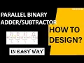 Binary Adder Subtractor 4 Bit Binary Adder subtractor Parallel Binay Adder subtractor BCA LOC
