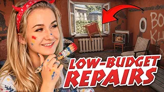 Наконец-то ремонт МОЕГО дома в стиле 90-х 🛠️ | Low Budget Repairs