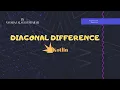 Diagonal Difference - Kotlin Hackerrank