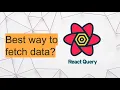 React Query Tutorial The industry standard