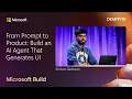 From Prompt to Product Build an AI Agent That Generates UI DEMFP781