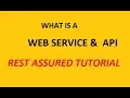 Web Services beginners tutorial What is a Web Service Rest Assured beginners tutorial