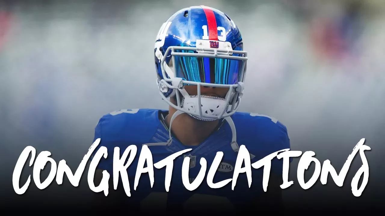 Odell Beckham Jr: Congratulations ft. Post Malone (2017 Giants Highlights) ᴴᴰ