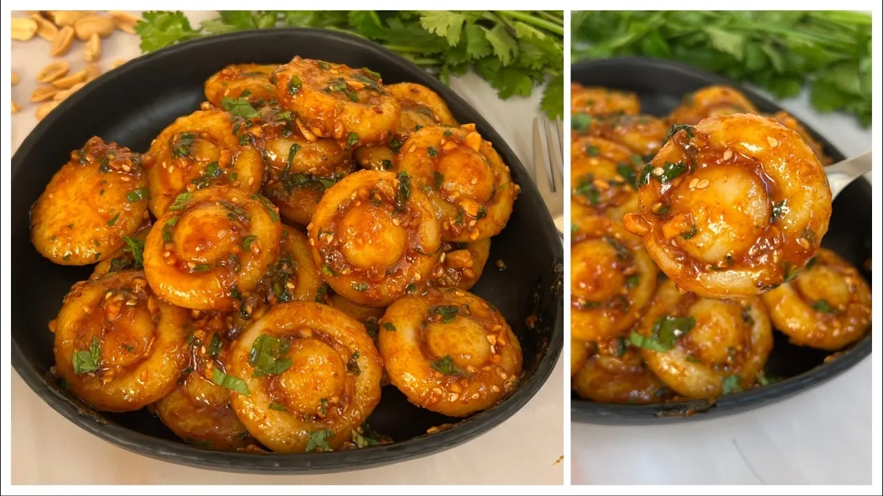Trending Chilli Garlic Korean Potatoes with Just 2 Potatoes   Trending Viral Recipe   Potato Snacks