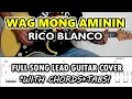 Download Lagu Wag Mong Aminin - Rico Blanco | Full Song Guitar Tutorial Cover with Chords \u0026 Tabs (Slow Version)
