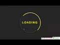Glowing Loader Ring Animation Pure CSS Animation Effects How To Create CSS3 Spinning Preloader