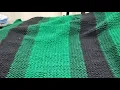 Finishing Up Slytherin Blanket