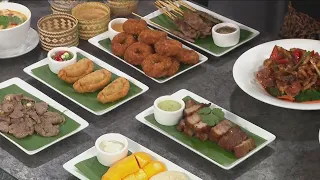 Indy Now March 7th colorful delicious eats with Thai corner Restaurant Bar