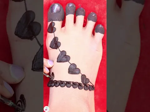 Most Easy leg mehndi design - Simple mehndi design | mehendi design | karwachauth mehndi