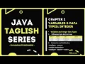 Variables and Data Types - Java Taglish Series For Absolute Beginners PATutorials