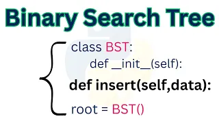 Python Program To Implement Binary Search Tree Program 2 Insertion