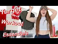 CHEAP TARGET WORKOUT ESSENTIALS YOU NEED