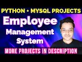 Employee Management System Python Project CBSE