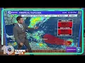 Tracking the Tropics Chances increase for tropical depression to form in the Atlantic in coming day